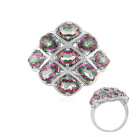 Bague en argent et Quartz mystique