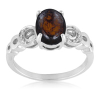 Bague en argent et Opale Boulder