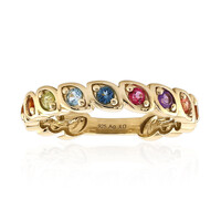 Bague en argent et Citrine
