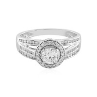 Bague en or et Diamant Flawless (F) (LUCENT DIAMONDS)