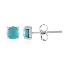 Boucles d'oreilles en argent et Turquoise Sleeping Beauty