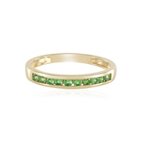 Bague en or et Grenat Tsavorite