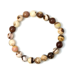 Bracelet et Jaspe zèbre rouge