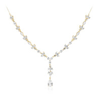 Collier en argent et Topaze blanche