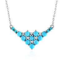 Collier en argent et Turquoise Sleeping Beauty
