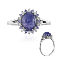 Bague en argent et Tanzanite