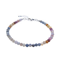 Bracelet en argent et Rubis de Tanzanie