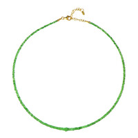Collier en argent et Grenat Tsavorite
