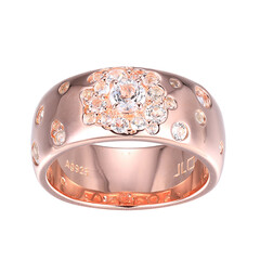 Bague en argent et Topaze blanche (Adela Silber)