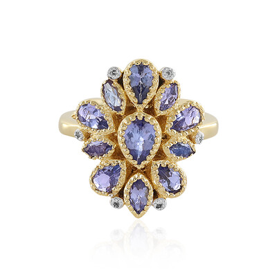Bague en argent et Tanzanite
