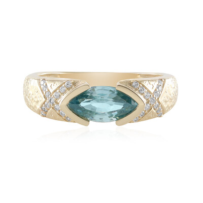 Bague en or et Zircon de Ratanakiri (de Melo)