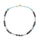 Collier en argent et Aigue-marine