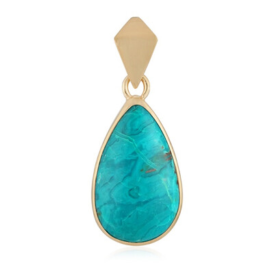 Pendentif en argent et Opale d'Atacama (Bali Barong)