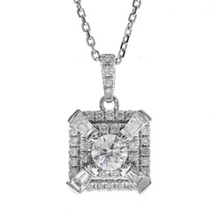 Collier en or et Diamant SI2 (H) (CIRARI)