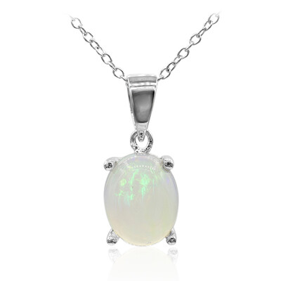Collier en argent et Opale Welo