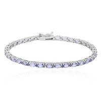 Bracelet en argent et Tanzanite