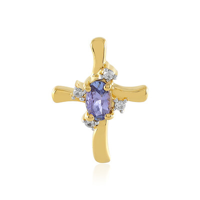 Pendentif en argent et Tanzanite