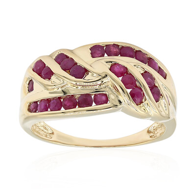 Bague en or et Rubis