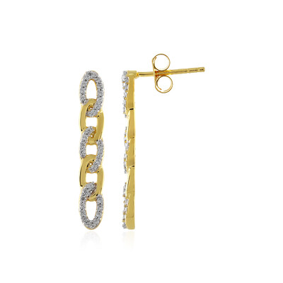 Boucles d'oreilles en argent et Zircon