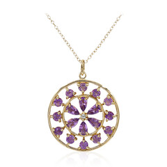 Collier en argent et Améthyste
