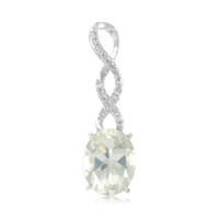 Pendentif en argent et Orthose