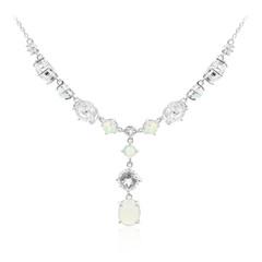 Collier en argent et Opale Welo