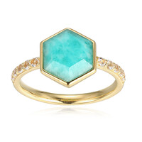 Bague en argent et Amazonite