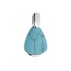 Pendentif en argent et Turquoise