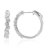 Boucles d'oreilles en or et Diamant SI2 (H) (CIRARI)