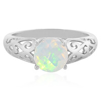 Bague en argent et Opale Welo