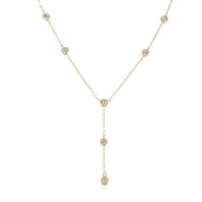 Collier en or et Diamant Flawless (G) (de Melo)