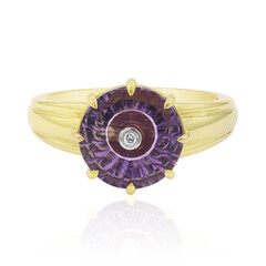 Bague en or et Améthyste (Glenn Lehrer)