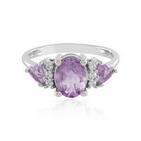 Bague en argent et Améthyste