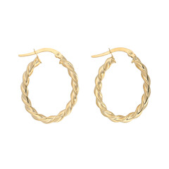 Boucles d'oreilles en or