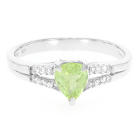 Bague en argent et Tourmaline Paraïba