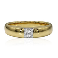 Bague en or et Diamant IF (D)