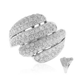 Bague en or et Diamant SI1 (H) (CIRARI)
