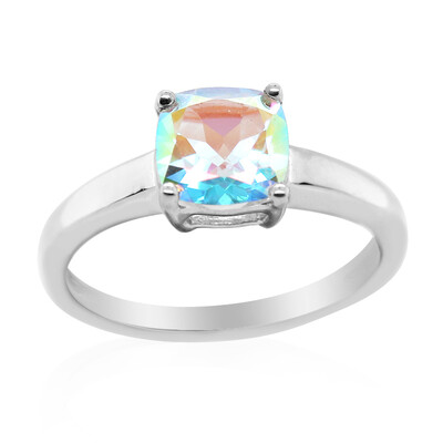 Bague en argent et Topaze Rayon de Lune