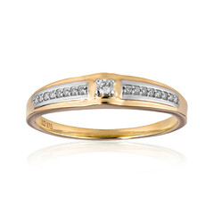 Bague en or et Diamant SI1 (H)