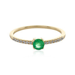Bague en or et Emeraude de Russie (Adela Gold)