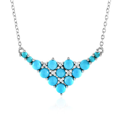 Collier en argent et Turquoise Sleeping Beauty