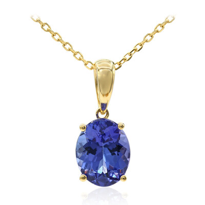 Collier en or et Tanzanite AAA (CIRARI)