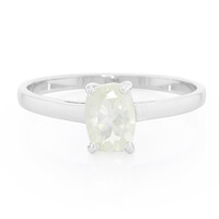 Bague en argent et Orthose