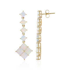 Boucles d'oreilles en or et Opale Welo (de Melo)