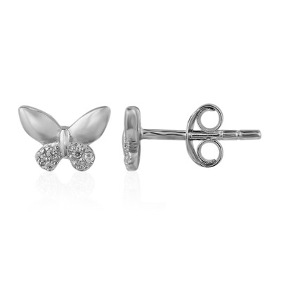 Boucles d'oreilles en argent et Zircon