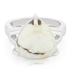 Bague en argent et Magnésite