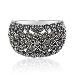 Bague en argent et Marcassite