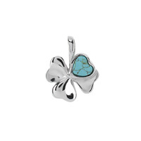 Pendentif en argent et Turquoise