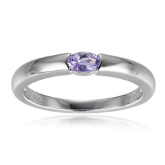 Bague en argent et Tanzanite