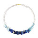Collier en argent et Quartz blanc